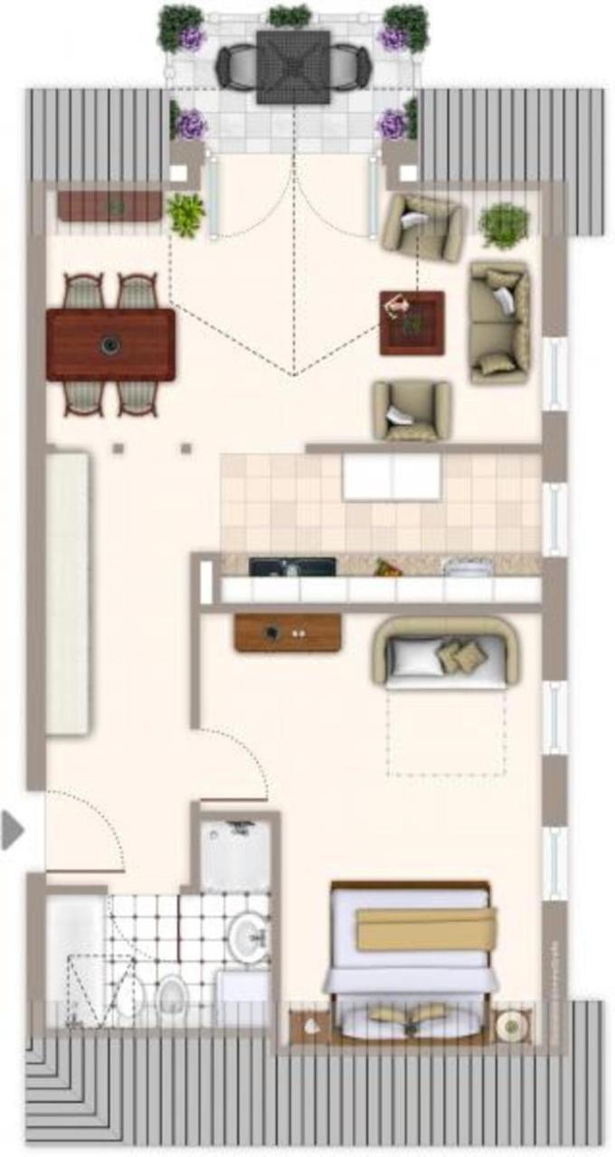 Zum Glueckswinkel Apartment Kuhlungsborn Bagian luar foto